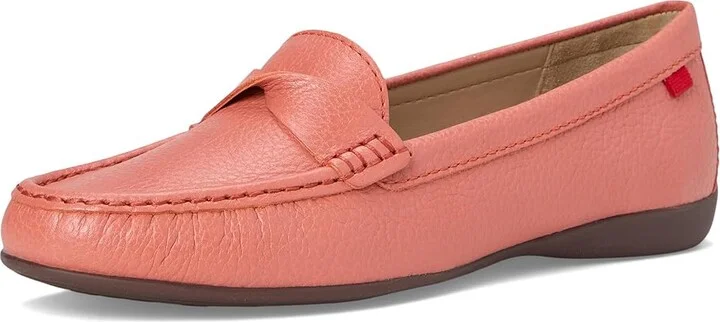 Marc Joseph New York Beverley Road Women's Shoes Coral Tumbled : 7 M, Leather - Image 5