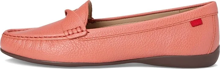 Marc Joseph New York Beverley Road Women's Shoes Coral Tumbled : 7 M, Leather - Image 6