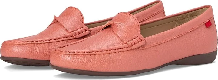 Marc Joseph New York Beverley Road Women's Shoes Coral Tumbled : 7 M, Leather