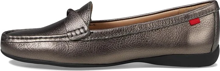 Marc Joseph New York Beverley Road Women's Shoes Pewter Metallic : 9.5 M, Nappa - Image 6