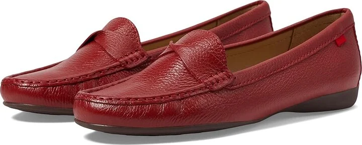Marc Joseph New York Beverley Road Women's Shoes Red Tumbled : 13 M