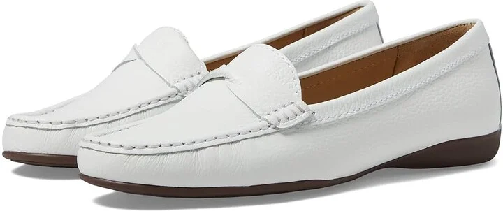 Marc Joseph New York Beverley Road Women's Shoes White Tumbled : 5.5 M, Leather