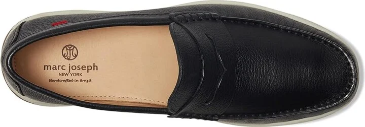 Marc Joseph New York Blake Road Men's Shoes Black Grainy : 8 M, Leather - Image 2