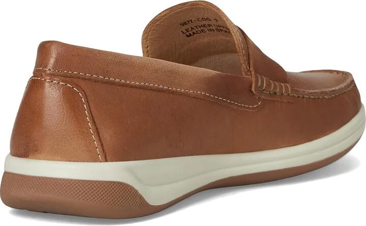 Marc Joseph New York Blake Road Men's Shoes Cognac Grainy : 11.5 M, Leather - Image 4