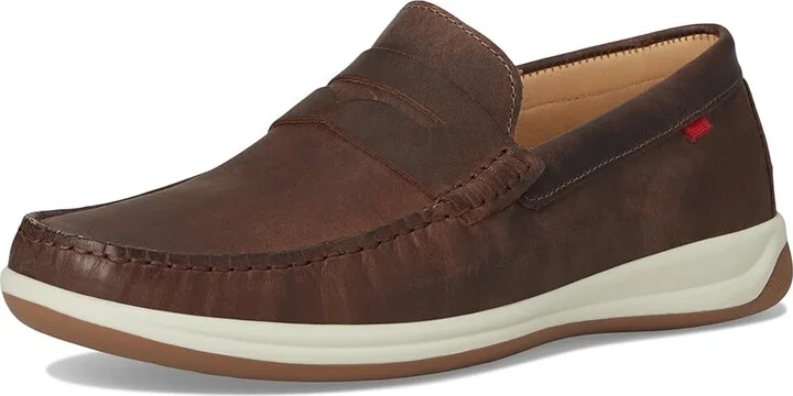 Marc Joseph New York Blake Road Men's Shoes Whiskey Burnished : 10 M, Leather - Image 5