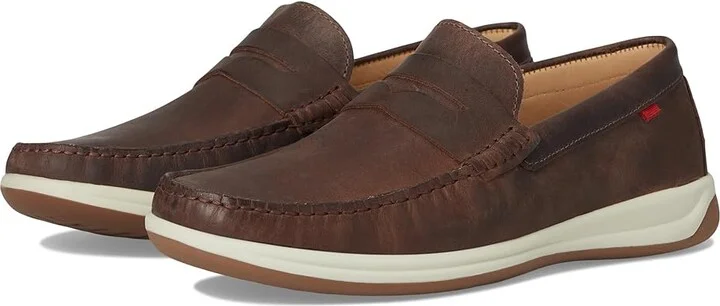 Marc Joseph New York Blake Road Men's Shoes Whiskey Burnished : 10 M, Leather