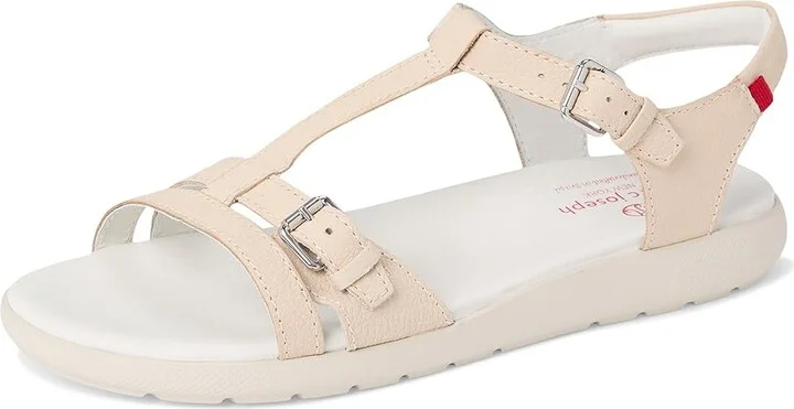 Marc Joseph New York Bleecker Street Sandals Women's Sandals Almond Beige Italo Grainy : 8 M, Leather - Image 5