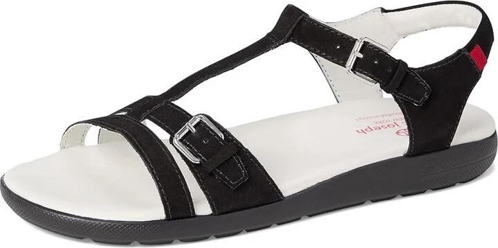 Marc Joseph New York Bleecker Street Sandals Women's Sandals Black Italo Grainy : 10 M, Leather - Image 5