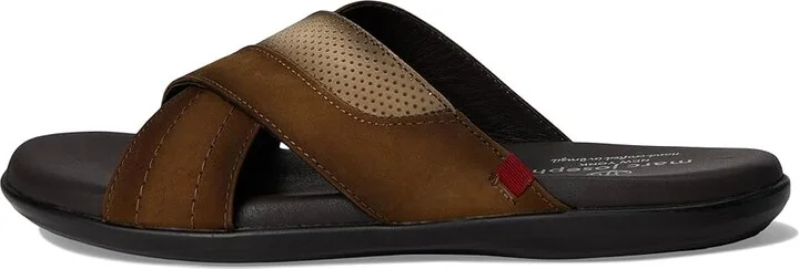 Marc Joseph New York Boone Ave Men's Lace Up Wing Tip Shoes Cognac Nobuck : 9 M, Leather - Image 6