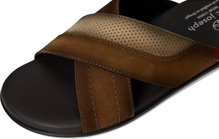 Marc Joseph New York Boone Ave Men's Lace Up Wing Tip Shoes Cognac Nobuck : 9 M, Leather - Image 7