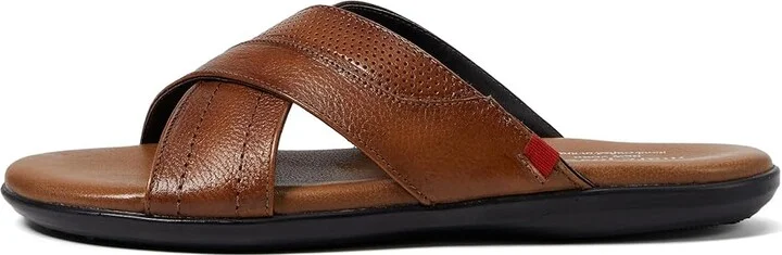 Marc Joseph New York Boone Ave Men's Lace Up Wing Tip Shoes Whiskey Grainy : 8.5 M, Leather - Image 5