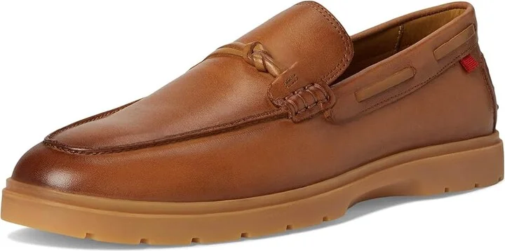 Marc Joseph New York Brenton Pl Men's Shoes Havana Brushed Napa : 10.5 M, Leather - Image 5
