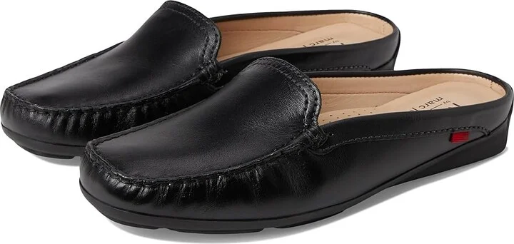 Marc Joseph New York Briarwood Court Women's Shoes Black Nappa : 5 M, Leather