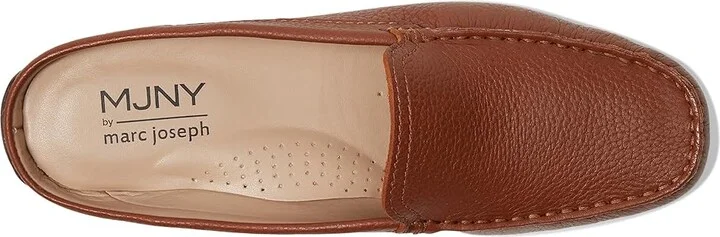 Marc Joseph New York Briarwood Court Women's Shoes Cognac Grainy : 5 M, Leather - Image 2