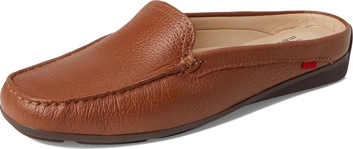 Marc Joseph New York Briarwood Court Women's Shoes Cognac Grainy : 5 M, Leather - Image 5
