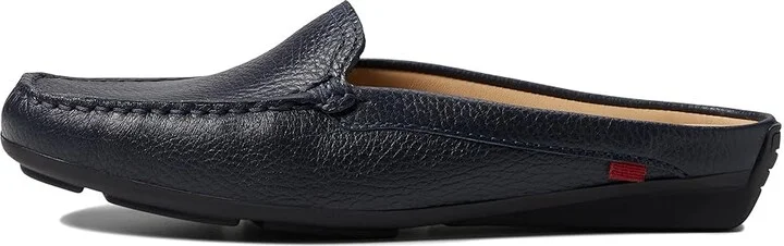 Marc Joseph New York Briarwood Court Women's Shoes Navy Grainy : 6 M, Leather - Image 5