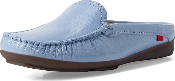Marc Joseph New York Briarwood Court Women's Shoes Sky Blue Svelte Patent : 7 M, Leather - Image 5