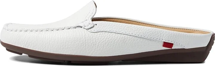 Marc Joseph New York Briarwood Court Women's Shoes White Grainy : 6 M, Leather - Image 5