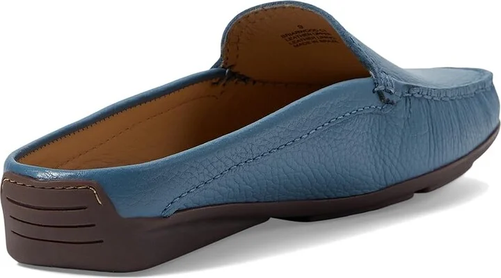 Marc Joseph New York BRIARWOOD CT Women's Flat Shoes Atlantic Blue Grainy : 8 M, Leather - Image 4