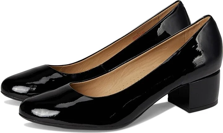 Marc Joseph New York Broad St 2.0 Women's Shoes Black Soft Patent : 8 M, Leather