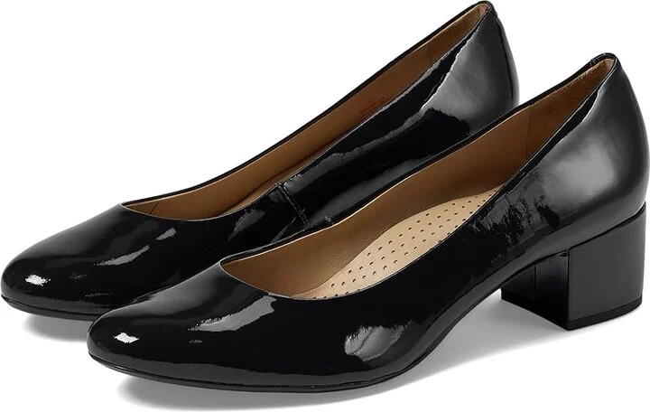 Marc Joseph New York Broad Street High Women's Heels Navy Soft Patent : 5.5 M, Leather/Rubber