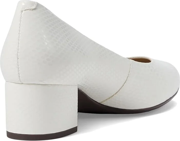 Marc Joseph New York Broad Street High Women's Heels White Snake : 7 M, Leather/Rubber - Image 4