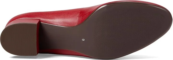 Marc Joseph New York Broad Street Pump Women's Shoes Campari Nappa : 5 M, Leather - Image 3