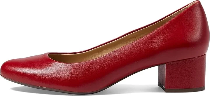 Marc Joseph New York Broad Street Pump Women's Shoes Campari Nappa : 5 M, Leather - Image 5