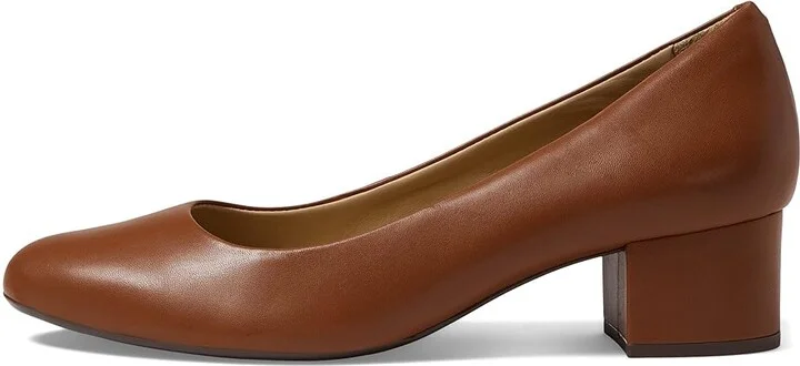 Marc Joseph New York Broad Street Pump Women's Shoes Cognac Nappa : 5 M, Leather - Image 5