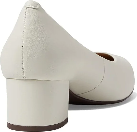 Marc Joseph New York Broad Street Pump Women's Shoes Ivory Nappa : 7.5 M, Leather - Image 4