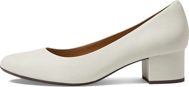 Marc Joseph New York Broad Street Pump Women's Shoes Ivory Nappa : 7.5 M, Leather - Image 5