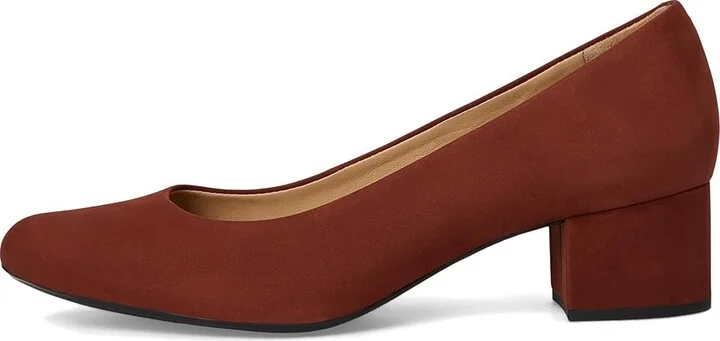 Marc Joseph New York Broad Street Pump Women's Shoes Mahogany Nobuck : 7 M, Leather - Image 6