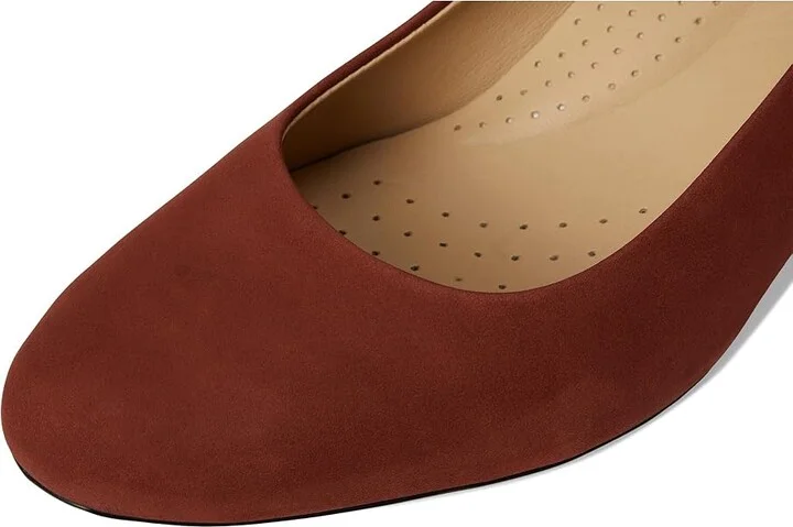 Marc Joseph New York Broad Street Pump Women's Shoes Mahogany Nobuck : 7 M, Leather - Image 7