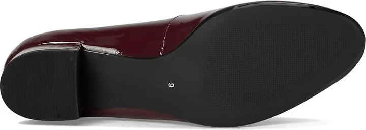 Marc Joseph New York Broad Street Pump Women's Shoes Merlot Soft Patent : 8.5 M, Leather - Image 3