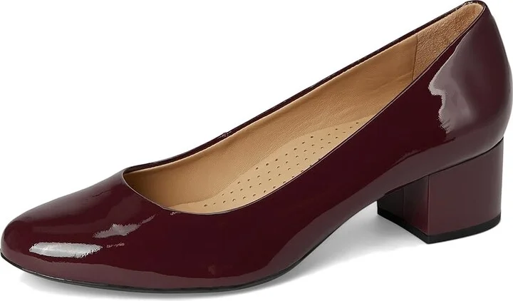 Marc Joseph New York Broad Street Pump Women's Shoes Merlot Soft Patent : 8.5 M, Leather - Image 5