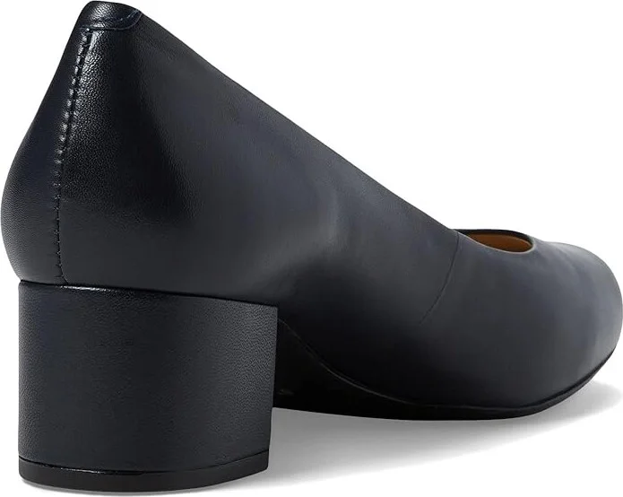 Marc Joseph New York Broad Street Pump Women's Shoes Navy Nappa Leather : 5 M - Image 4