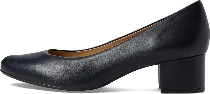 Marc Joseph New York Broad Street Pump Women's Shoes Navy Nappa Leather : 5 M - Image 5