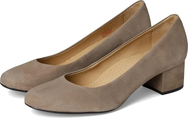 Marc Joseph New York Broad Street Pump Women's Shoes Taupe Italo Grainy : 6 M, Leather