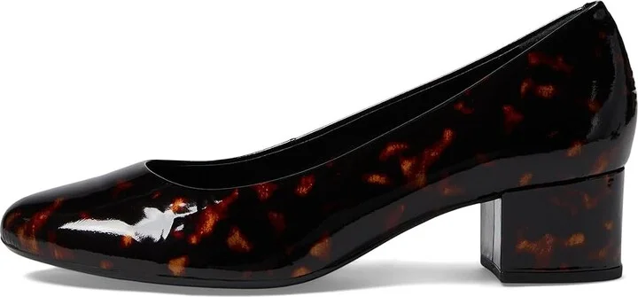 Marc Joseph New York Broad Street Pump Women's Shoes Tortoise Patent : 7.5 M, Leather - Image 5