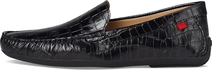 Marc Joseph New York BROADWAY Men's Lace Up Wing Tip Shoes Black Croco : 10.5 M, Leather - Image 6