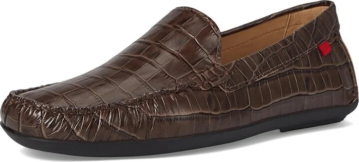 Marc Joseph New York BROADWAY Men's Lace Up Wing Tip Shoes Cafe Croco : 12 M, Leather - Image 5
