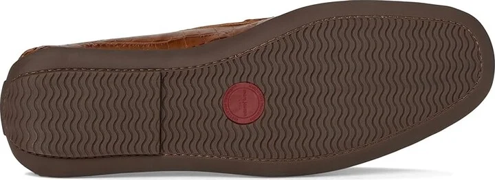Marc Joseph New York BROADWAY Men's Lace Up Wing Tip Shoes Cognac Croco : 8 M, Leather - Image 3