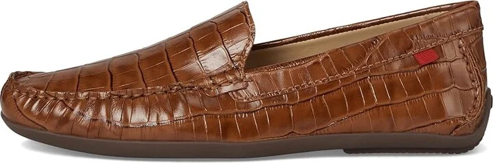 Marc Joseph New York BROADWAY Men's Lace Up Wing Tip Shoes Cognac Croco : 8 M, Leather - Image 6