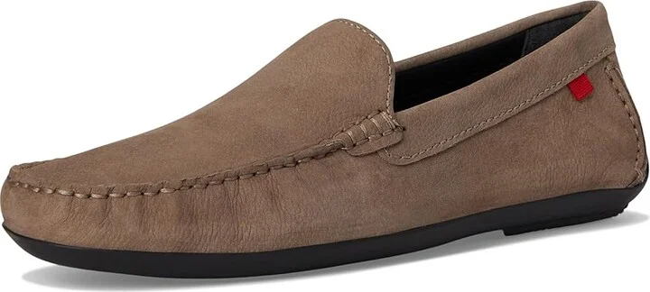 Marc Joseph New York BROADWAY Men's Lace Up Wing Tip Shoes Taupe Grainy Nobuck : 8.5 M, Leather - Image 5