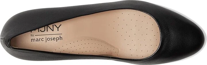 Marc Joseph New York Broadway Pump Women's Shoes Black Napa Soft : 9 M, Leather - Image 2