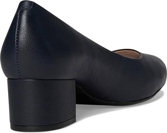 Marc Joseph New York Broadway Pump Women's Shoes Navy Napa Soft : 7 M, Leather - Image 4
