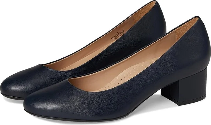 Marc Joseph New York Broadway Pump Women's Shoes Navy Napa Soft : 7 M, Leather