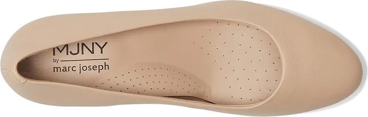 Marc Joseph New York Broadway Pump Women's Shoes Nude Napa Soft : 8.5 M, Leather - Image 2