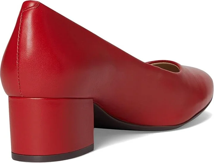 Marc Joseph New York Broadway Pump Women's Shoes Red Napa : 9 M, Leather - Image 4