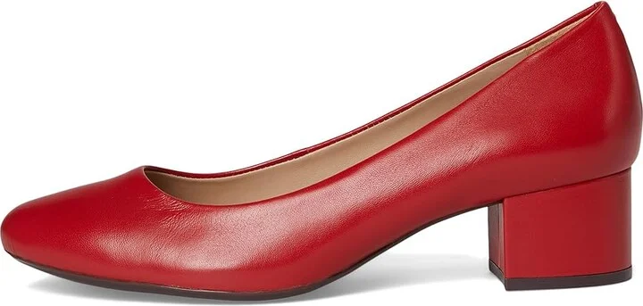 Marc Joseph New York Broadway Pump Women's Shoes Red Napa : 9 M, Leather - Image 6